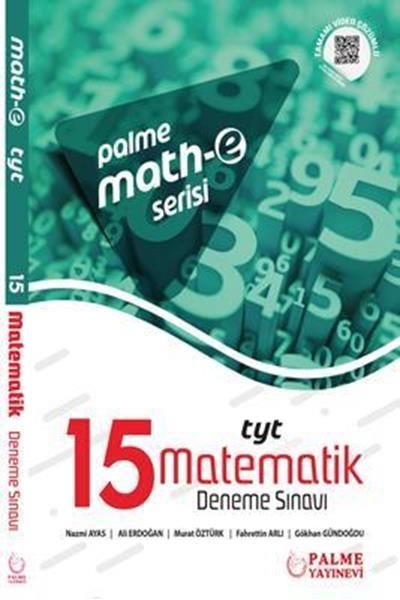 TYT Math-e serisi Matematik 15 Deneme Sınavı kapak görseli